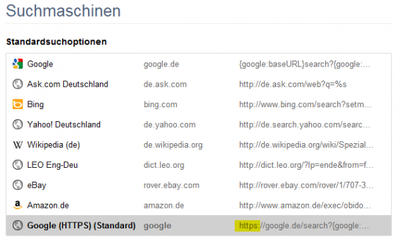 How to Make Google Chrome Search via SSL/HTTPS by Default