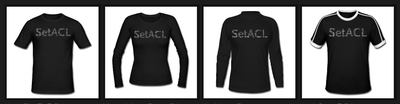 The SetACL Shirt Shop Has Opened