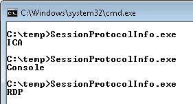 Is my App Running on Citrix XenDesktop/XenApp?